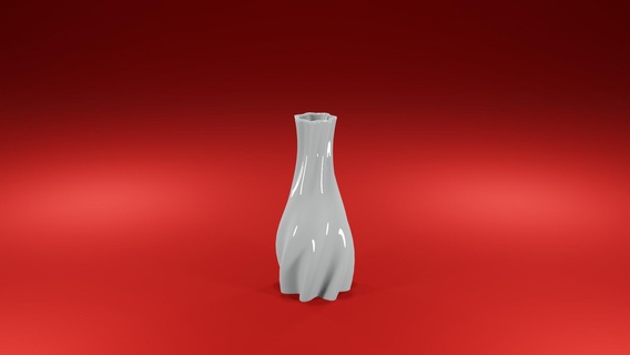 vase flower filament home decor mode decoration 3d print model - Mito3D