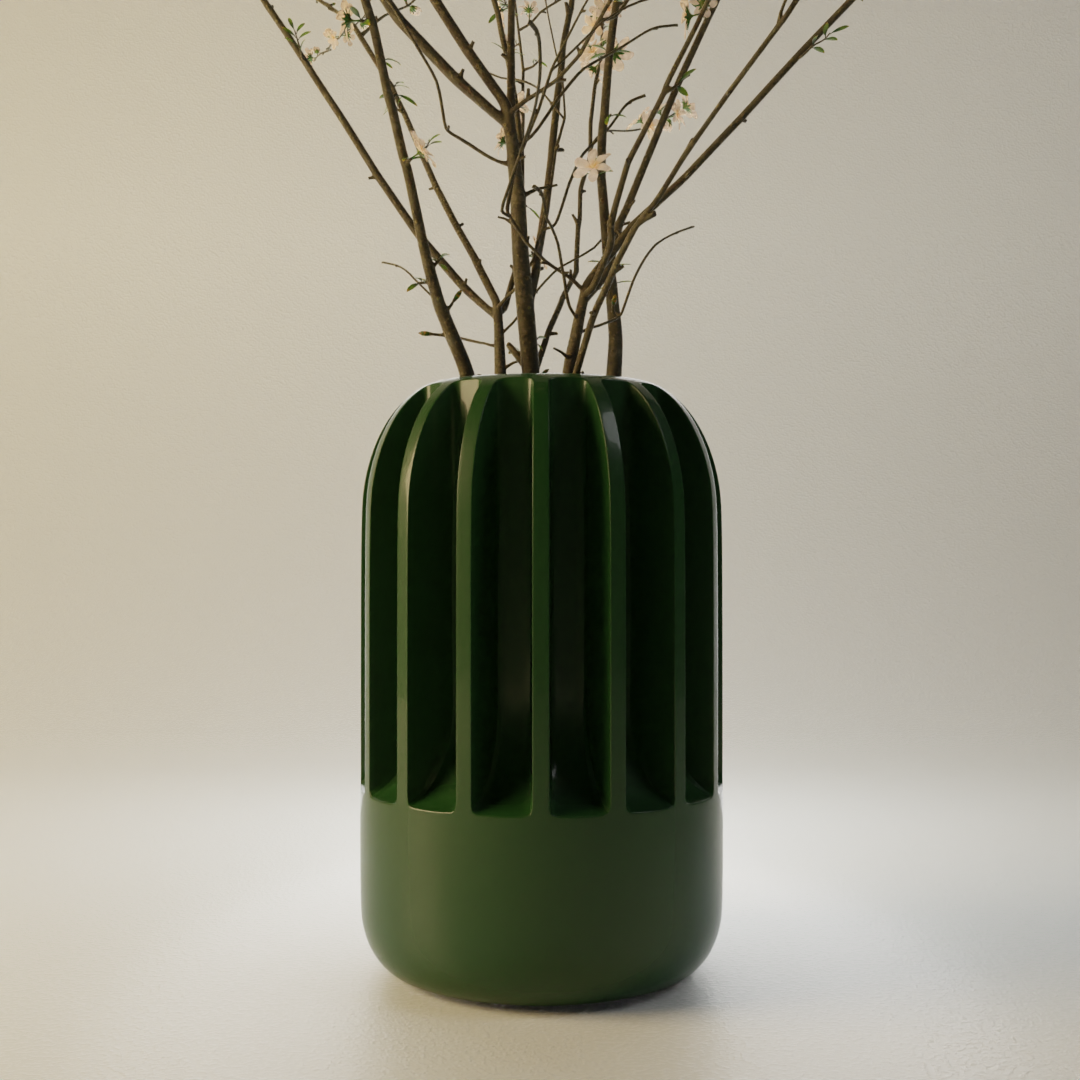 vazo ev modern mod dekor dekorasyon tencere 3D print model - Mito3D