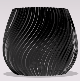 vase plantes déco 3d print model - Mito3D