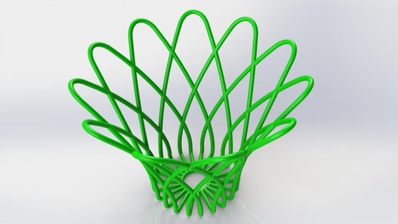 vazo ev halkı 3d print model - Mito3D