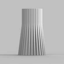 vase home pot flowers organizer decoration 3d print model - Mito3D