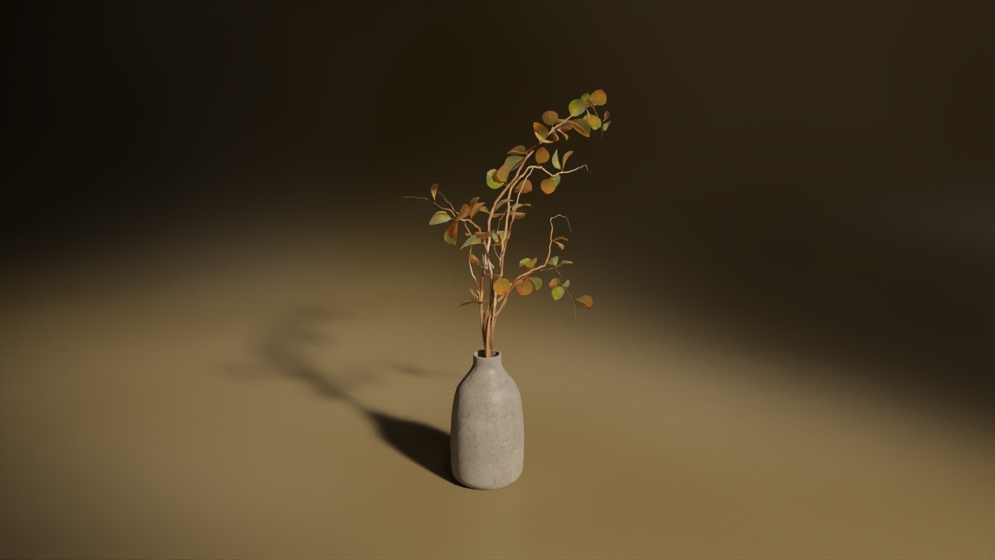 vase Home minimalist simple easy house decoration plants platns flower froles multicolor water 3D print model - Mito3D