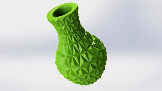 Vase Zuhause Haus Haushalt 3d print model - Mito3D