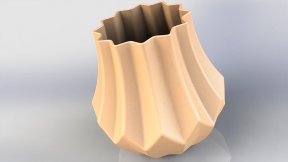 vase Home vase household  3d print model - Mito3D
