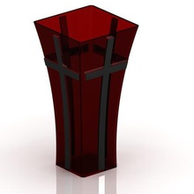 vase la maison 3d print model - Mito3D