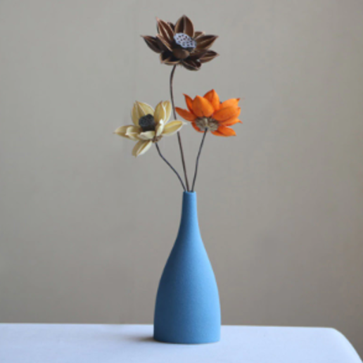vase home flower decor 3D print model - Mito3D