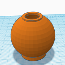 vaso moderno 3d print model - Mito3D