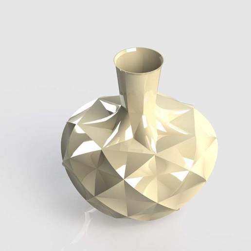 vase 7 géométrie jouet Ménage 3D print model - Mito3D