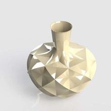florero 7 geometría juguete casa 3d print model - Mito3D