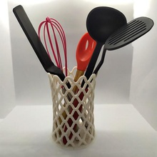 vaso - corbeille ustensiles casa cestino deco la decorazione il fai da te fiore carrello della spesa pot di archiviazione utensile utensili cucina 3d print model - Mito3D