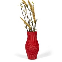 vase - flower model flame decoration parametric design 3d print model - Mito3D