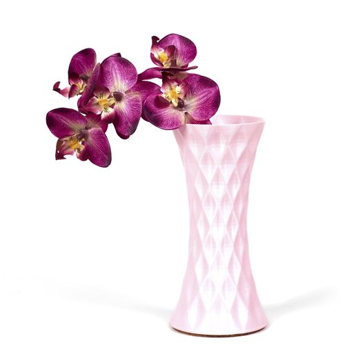 Vase Blume Modell Origami Dekoration parametrisch Design 3D print model - Mito3D