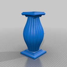 vase - pillar decor 3d print model - Mito3D