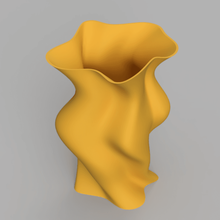 vase - spline-twist Kunst spline twist vase-Modus 3d print model - Mito3D