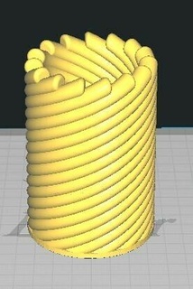 vase 005 3d print model - Mito3D