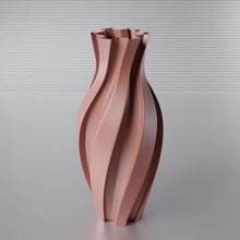 vase 0062 - gear twisted 3d print model - Mito3D