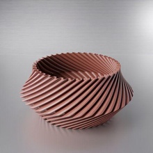 vase 0064 tordu pot 3d print model - Mito3D