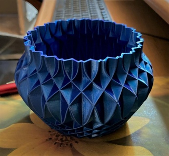 vase 0137 récipient pot fleur 3d print model - Mito3D