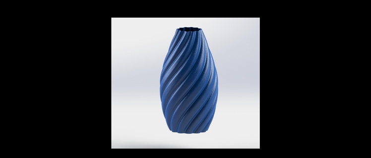vase 01 pnp Home planter pot plants garden flowers inhouse art mode spiral petg pla 3d print model - Mito3D