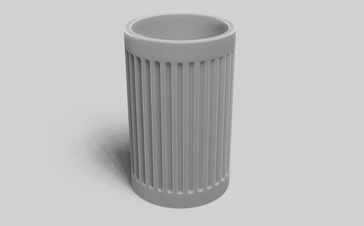 vase 1 vases 3d imprimable décoratif pot récipient 3d print model - Mito3D