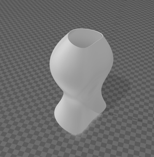 vase 1 3d print model - Mito3D