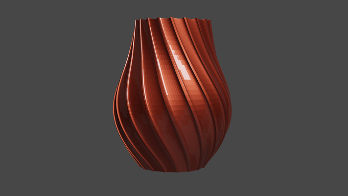 vase 122 3d print model - Mito3D