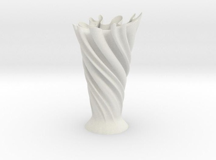 vase 14p Home glass decorative 3d print model - Mito3D