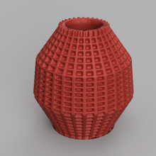 vase 18 art maison pot décoration fleur Bureau plante 3d print model - Mito3D