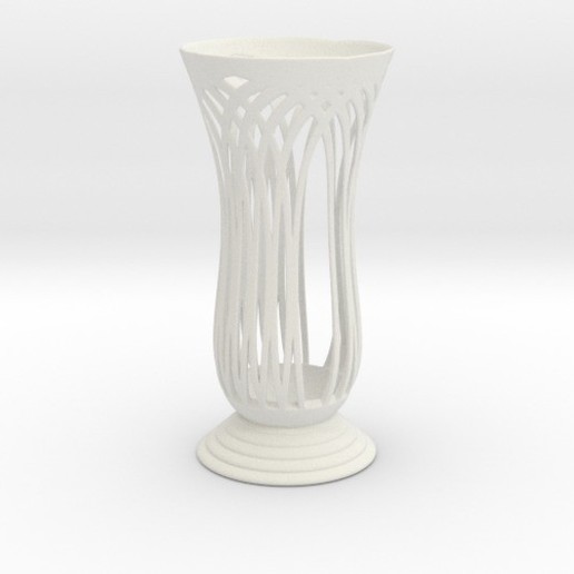 vase 2011 home glass see 3D print model - Mito3D