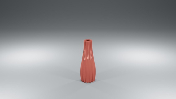 vazo 2 çiçek iplik ev dekor mod dekorasyon 3d print model - Mito3D