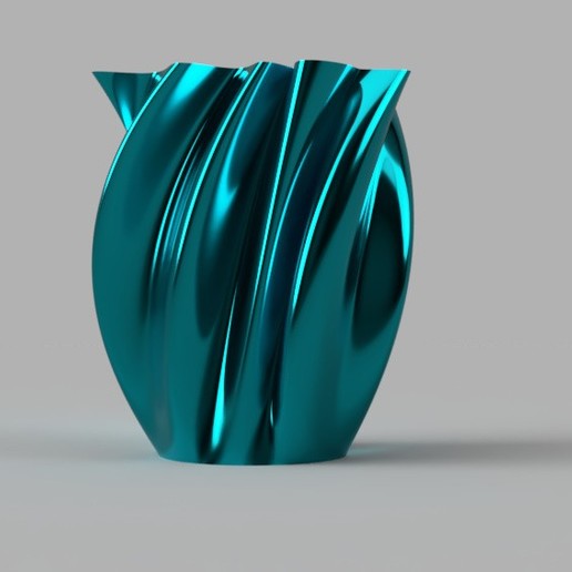 vase 2 home decor art 3D print model - Mito3D