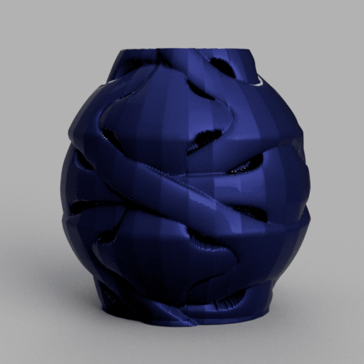 Vase 24 Kunst Blume Topf Haus Dekoration Pflanze Design Garten 3D print model - Mito3D