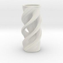 vase 032318b Kunst tumbler flower 3d print model - Mito3D