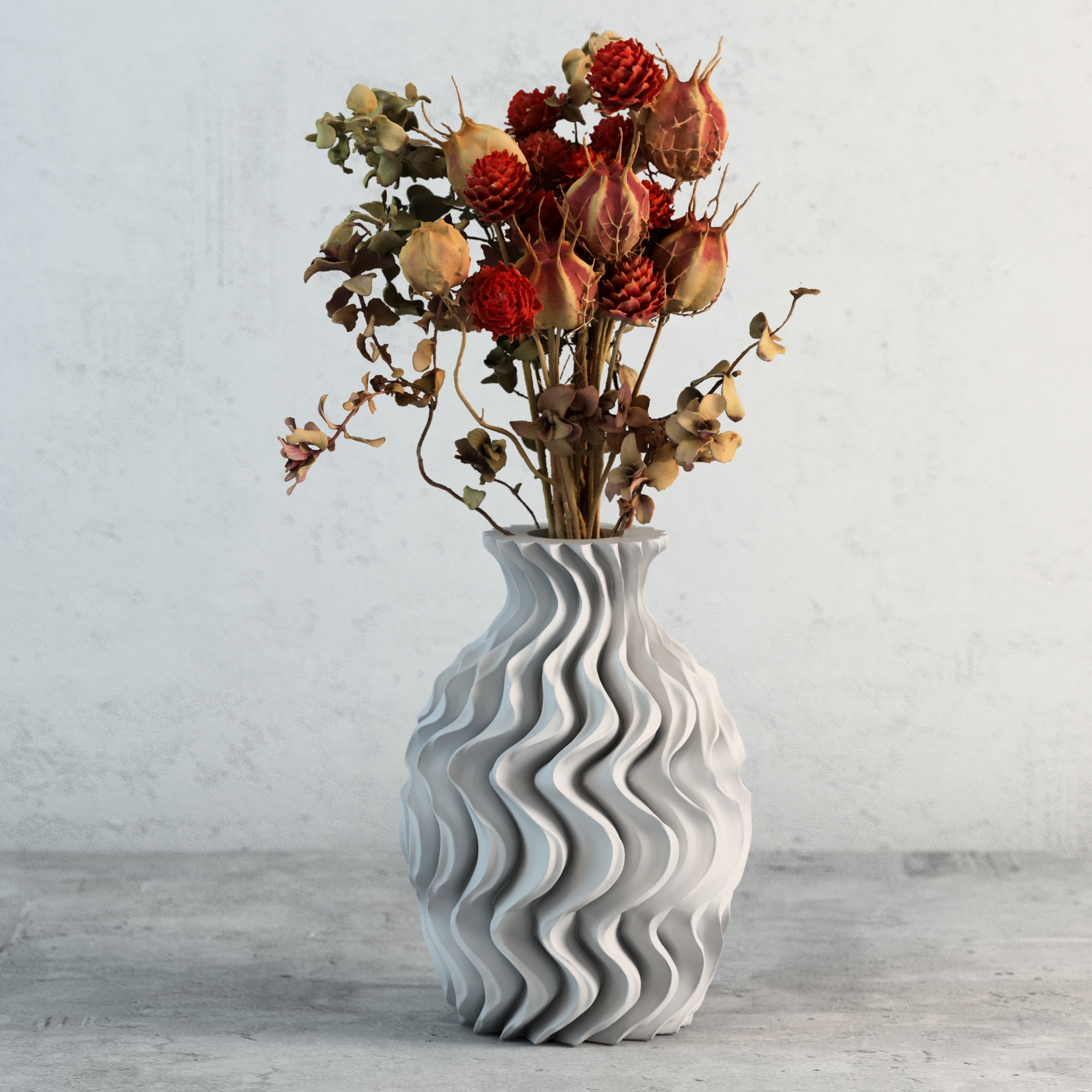 vase 35 1 home 3D print model - Mito3D