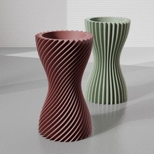 vase 40 - slim bundle 3d print model - Mito3D