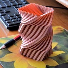 vase 557 container pot pencil cup pen 3d print model - Mito3D