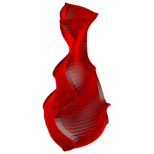 1 vazo ev 3d benzersiz mevcut dekor kutlama hediye Özet sanat aşk çanak çömlek 3d print model - Mito3D