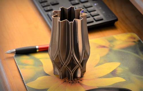 vase 629 container pot pencil cup pen 3d print model - Mito3D