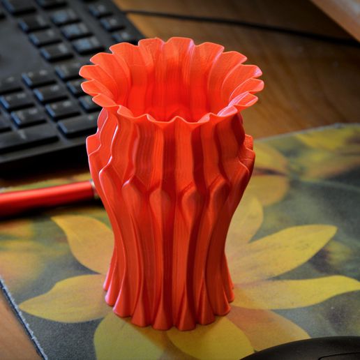 vaso 681 recipiente Panela lápis copo caneta 3D print model - Mito3D