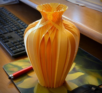 Vase 887 Container Topf Blume 3d print model - Mito3D