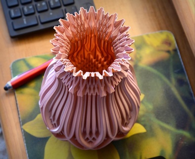 vase 930 Home container pot flower 3d print model - Mito3D