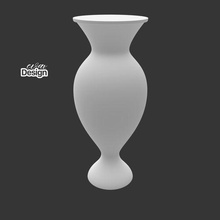 Vase 9 15 3d print model - Mito3D