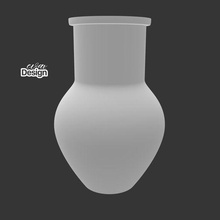 vase 9 - 3d print model - Mito3D