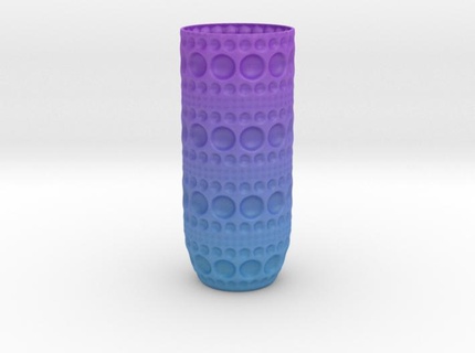 Vase ad11b Glas dekorativ 3d print model - Mito3D