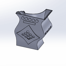 vaso art casa arredamento 3d print model - Mito3D