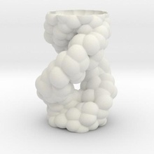 vase 281bg verschiedene tumbler flower 3d print model - Mito3D