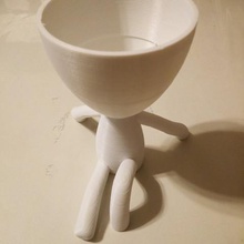 vase à la relaxation du corps maison 3d print model - Mito3D