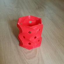 vase bowl art home dwelling toy math mathematics 3d print model - Mito3D