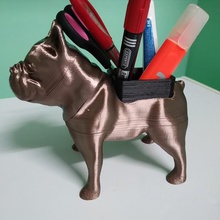 vase bulldog kit la maison 3d print model - Mito3D