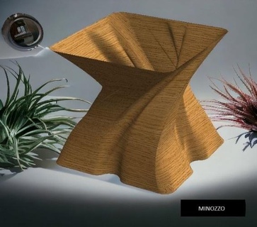 vazo Cole çiçek iplik ev dekor mod dekorasyon 3d print model - Mito3D